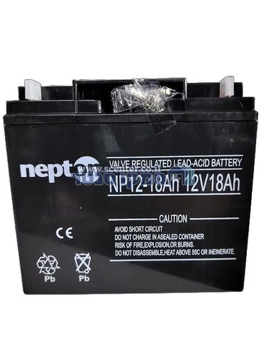 סוללת גיבוי 12V 18A מצבר עופרת
