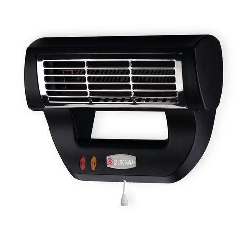 מפזר חום טורבו 2600W לתליה במקלחת - בצבע שחור