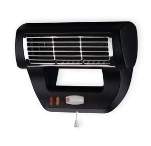 מפזר חום טורבו 2600W לתליה במקלחת - בצבע שחור