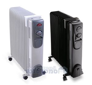 רדיאטור חימום 13 צלעות EL-5013 2500W אלקטרו חנן - צבע לבחירה
