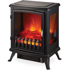 קמין אח חימום חשמלי עם דופן זכוכית EL-4300 1800W אלקטרו חנן