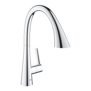 ברז מטבח נשלף מסדרת ZEDRA כרום GROHE