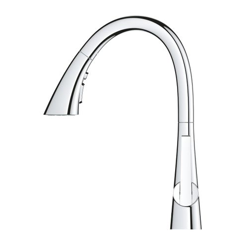 ברז מטבח נשלף מסדרת ZEDRA כרום GROHE