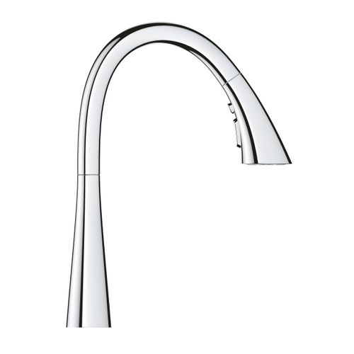 ברז מטבח נשלף מסדרת ZEDRA כרום GROHE