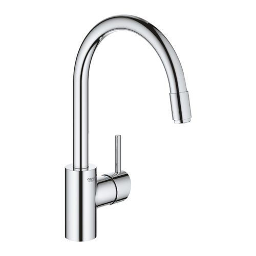 ברז פרח למטבח עם פיה נשלפת GROHE