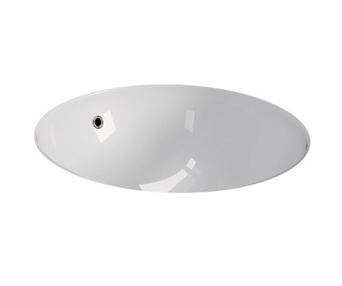 כיור חרס שולחני עגול ללא חור לברז חמת