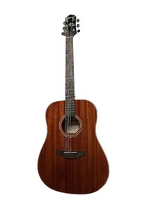 גיטרה אקוסטית HD250 MH/BR בצבע חום + תיק מרופד מבית CRAFTER