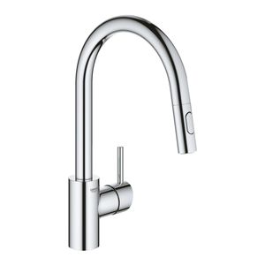 ברז מטבח נשלף מסדרת CONCETTO כרום GROHE