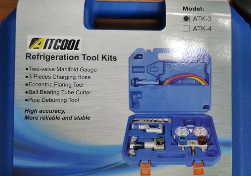 מזוודת טכנאי מיזוג וגז קומפלט AITCOOL