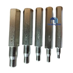 סט 5 מרחיבי צנרת קצרים בדפיקה