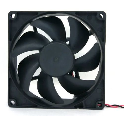 מאוורר בוקסר מרובע 12V למקרר 92X92X25