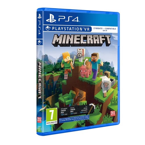 CUSA-17908-R Minecraft Starter Col Refresh PS4 משחק
