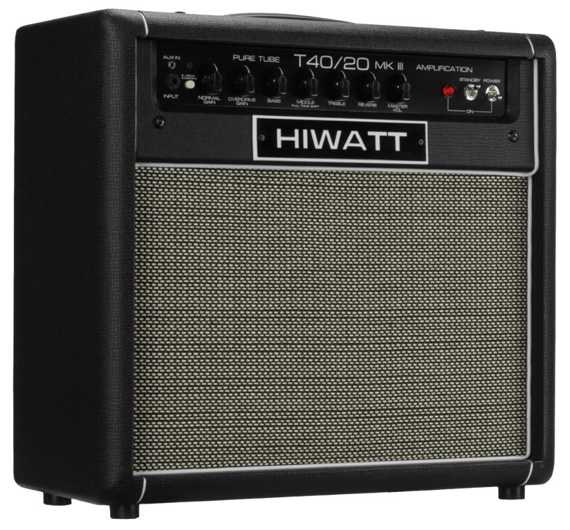 מגבר מנורות לגיטרה חשמלית Hiwatt T40/20 1X12