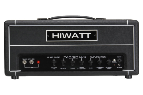 זווית נוספת Hiwatt T40/20 Valve Amplifier