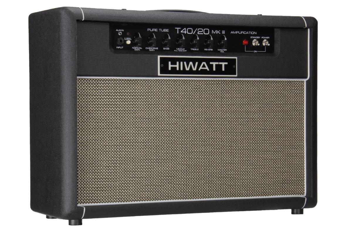 מגבר מנורות לגיטרה חשמלית Hiwatt T40/20 2x12