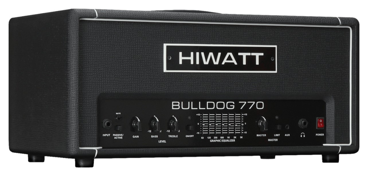 ראש מגבר לגיטרה בס Hiwatt Bulldog 770