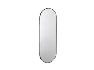 מראה אובלית 90x30 - Bau ס"מ - שחור