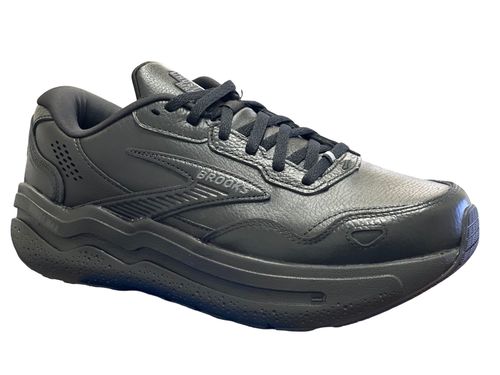 נעלי הליכה רחבות לגברים עור שחור GHOST MAX L 2E 