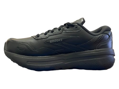 נעלי הליכה רחבות לגברים עור שחור GHOST MAX L 2E 