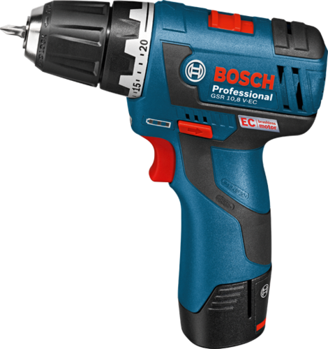  מברגה קומפקטית BOSCH GSR 10.8-EC