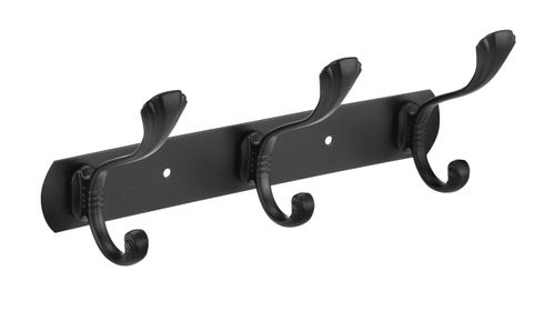 קולב מגבות 3 ווים Set & Stick אפור מטאלי