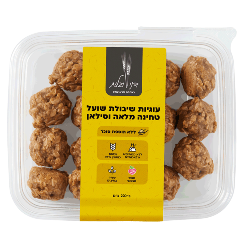 עוגיות שיבולת שועל טחינה סילאן - דני וגלית 