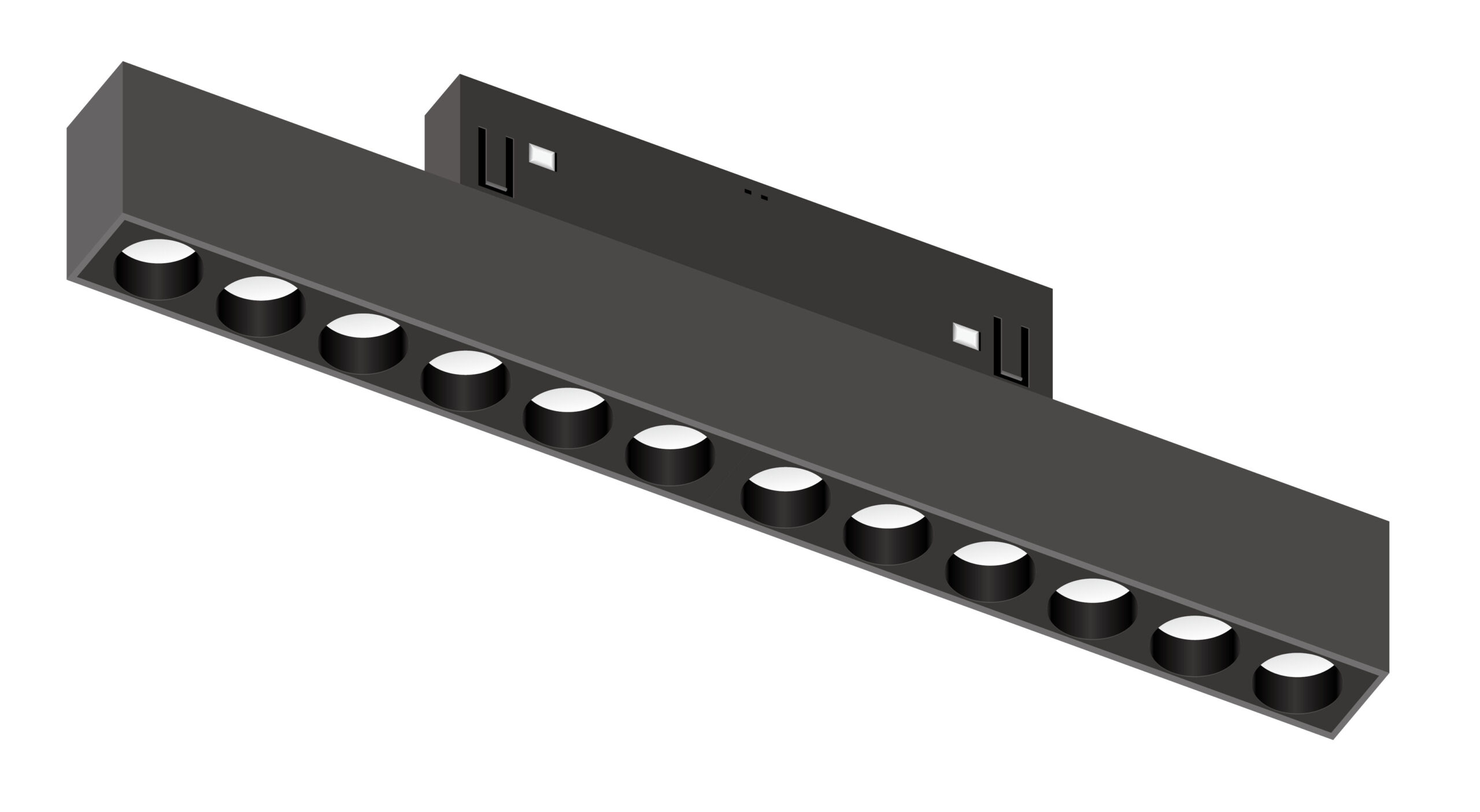 ספוט מגנטי מתכוונן עדשות FLEX LBM 12W