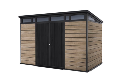 ‏מחסן ‏כתר פלסטיק 260398 11x7 מחסן גינה דקו 