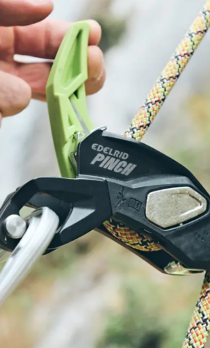 מכשיר גלישה, אבטחה וחיכוך PINCH מבית EDELRID