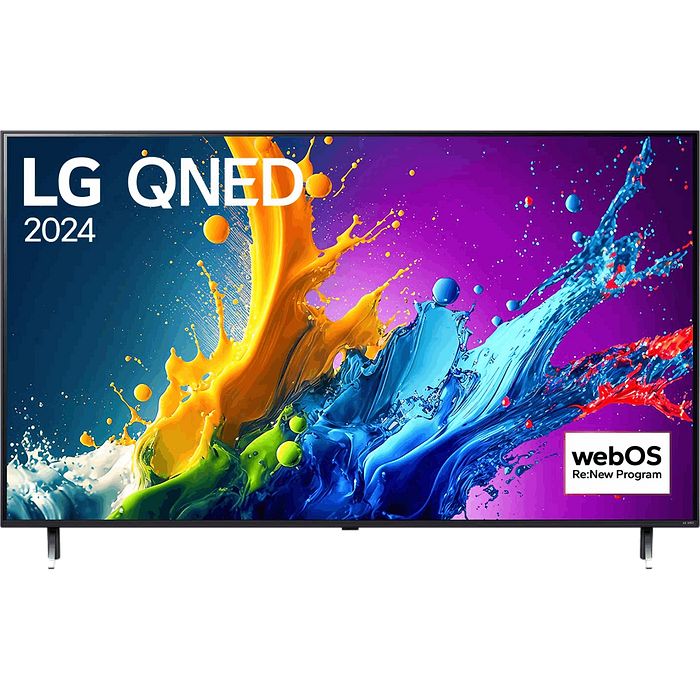 טלוויזיה חכמה LG 75" 75QNED80T6B Smart TV 4K QNED