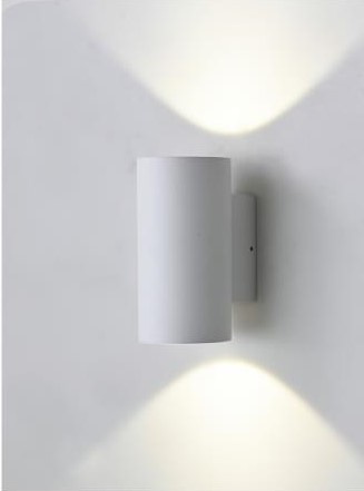 אגם קיר וולקן כפול לבן LED CCT