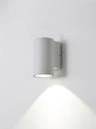אגם קיר וולקן בודד לבן LED CCT