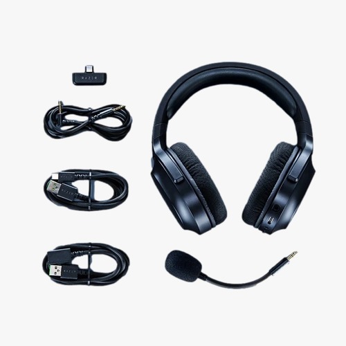 אוזניות גיימינג אלחוטיות RAZER BARRACUDA X - שחור