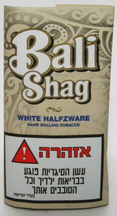 טבק לגלגול באלי שאג - Bali Shag לבן עדין