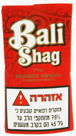 טבק לגלגול באלי שאג - Bali Shag אדום
