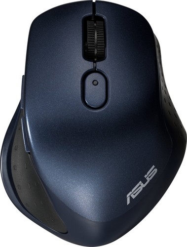 ASUS MW203 Multi-Device Wireless Silent Mouse /BT 5 / 2.4GHz / 2400dpi / Navy Blue