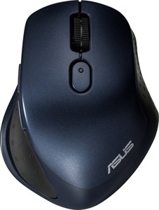 ASUS MW203 Multi-Device Wireless Silent Mouse /BT 5 / 2.4GHz / 2400dpi / Navy Blue