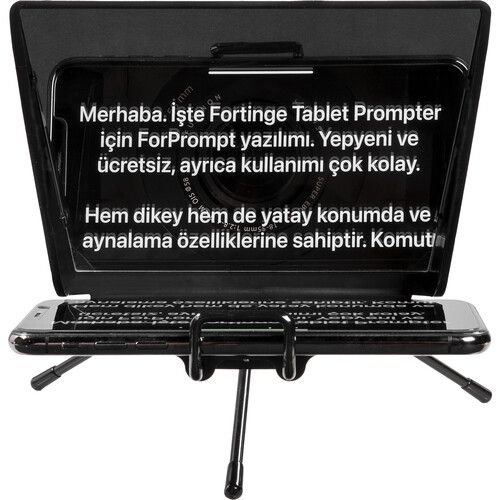 טלפרומפטר לסמארטפון או מצלמה Fortinge MIA-XL