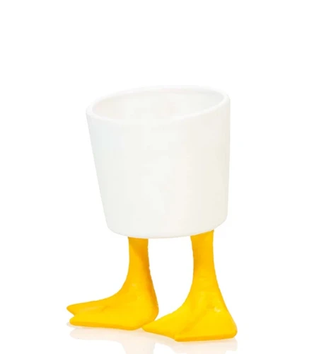 גלי לעציץ מעוצב רגלי ברווז קטן Duck Feet Planter S