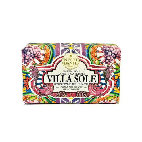 סבון מוצק VILLA SOLE ענבים אדומים יוקרתיים מצ'יאנטי