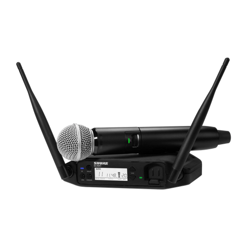 מערכת אלחוטית עם מיקרופון אלחוטי Shure GLXD24+/SM58-Z4