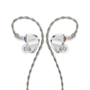 FIIO JH5 HiFi אוזניות :היברידי 1DD+4BA עם כבל נשלף 2 פינים
