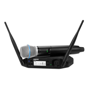 מערכת אלחוטית עם מיקרופון אלחוטי Shure GLXD24+/B87A-Z4