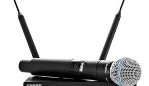 מערכת אלחוטית QLXD24EBETA58 מבית Shure