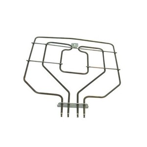 גוף חימום עליון לתנור בוש/סימנס 370mmX335mm עם תפס לבורג 1300W+1500W דגם HBN-210150
