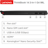 מחשב נייד Lenovo ThinkBook 14 2in1 Yoga Gen4 U7-16GB-SSD-512GB