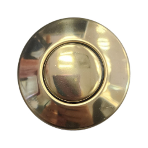 כפתור הפעלה לטוחן אשפה - זהב