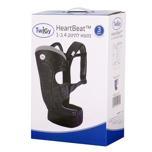מנשא תינוק עם 4 מצבי נשיאה הארט ביט HeartBeat עד 15 ק