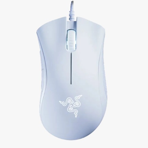 עכבר חוטי RAZER DEATHADDER ESSENTIAL - לבן