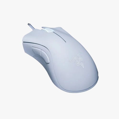 עכבר חוטי RAZER DEATHADDER ESSENTIAL - לבן